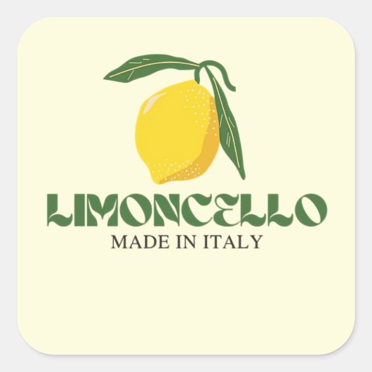 Limoncello スクエアシール (正面)