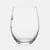 Limoncello ステムなしワイングラス (左)