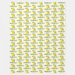 Limoncello フリースブランケット