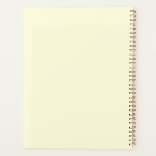 Limoncello プランナー手帳 (裏面)