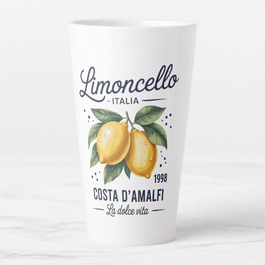 Limoncello 1998 Costa d’Amalfi La Dolce Vita  Mug カフェラテマグ (正面)