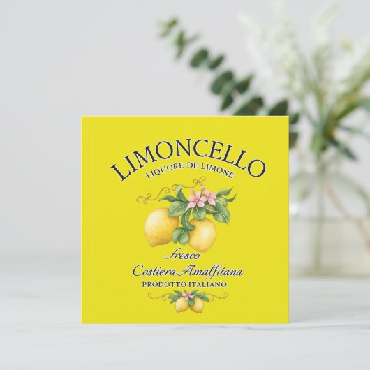 Limoncello Italy Amalfi Coast (スタンド正面)