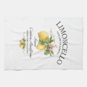 Limoncello Italy Amalfi Coast キッチンタオル (横)