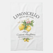 Limoncello Italy Amalfi Coast キッチンタオル (縦)