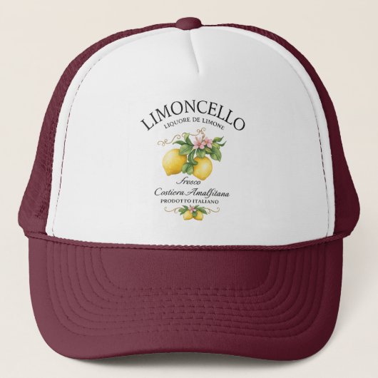 Limoncello Italy Amalfi Coast キャップ (正面)