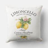 Limoncello Italy Amalfi Coast クッション (裏面)