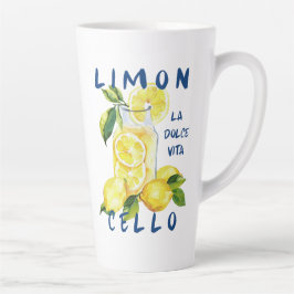 Limoncello La Dolce Vita  Italy Lover カフェラテマグ