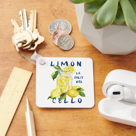 Limoncello La Dolce Vita Souvenir Italy Lover キーホルダー (デスク)