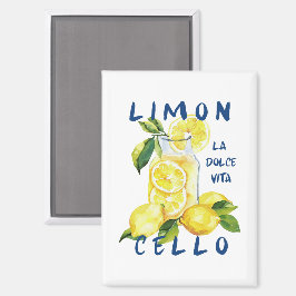 Limoncello La Dolce Vita Souvenir Italy Lover マグネット