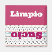 Limpio/Sucio マグネット (正面)