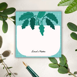 Lina’s Notes – Botanical Plant Pot Sticky Notes ポストイット
