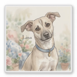 LinaPawStudioのかわいいペットラバーデザイン シール