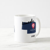 Lincoln coffee mug  コーヒーマグカップ (正面右)