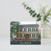 Lincoln Home Springfield Illinois ポストカード (スタンド正面)