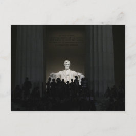 Lincoln Memorial at Nightはがき ポストカード