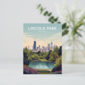 Lincoln Park: Chicago Green Oasis ポストカード (スタンド正面)