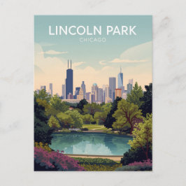 Lincoln Park: Chicago Green Oasis ポストカード