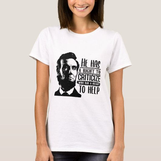 Lincoln Shirt Tシャツ (正面)