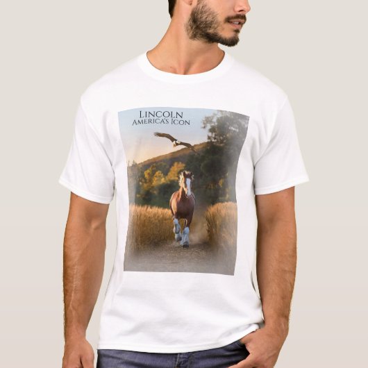 Lincoln the Bald Eagle – America’s Icon Shirt Tシャツ (正面)