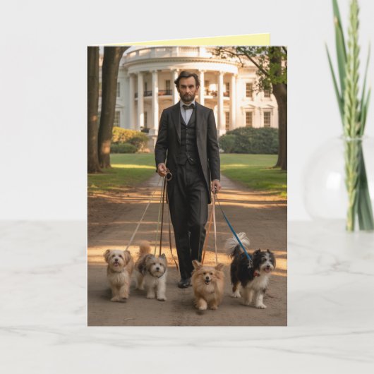 Lincoln Walkin' the Dog Card シーズンカード (正面)