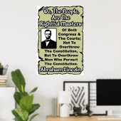 Lincoln: We The People! ポスター (ホームオフィス)