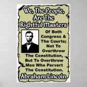Lincoln: We The People! ポスター (正面)