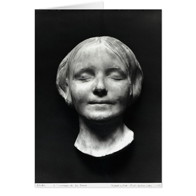 L'Inconnue de la Seine' (正面)