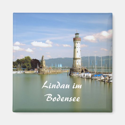 Lindau im Bodensee – 土産マグネット マグネット (正面)