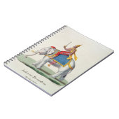 「L'Inde francaiseからのIndraかDevendra、…」の、英語 ノートブック (左側)