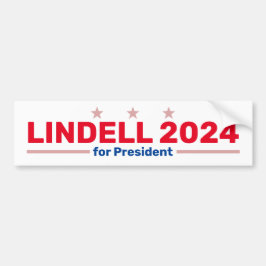 Lindell 2024バンパーステッカー バンパーステッカー