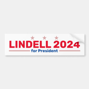 Lindell 2024バンパーステッカー バンパーステッカー