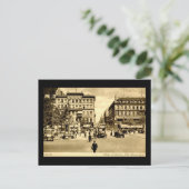 Linden & Friedrichstrasse（ベルリン、ドイツ） c1910 ポストカード (スタンド正面)