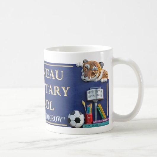 Lindeneauのグラフィックのマグ コーヒーマグカップ (右)