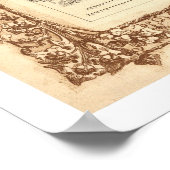 Lindenkohl 1860によるニューヨーク市と環境の地図 ポスター (角)