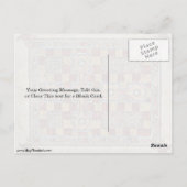 Lindisfarneの本のマスターによるカーペットページ ポストカード (裏面)