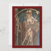 Lindisfarneアイコン祈りの言葉カードのSt. Cuthbert シーズンカード (正面)