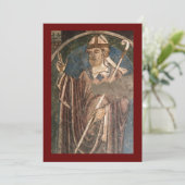 Lindisfarneアイコン祈りの言葉カードのSt. Cuthbert シーズンカード (スタンド正面)