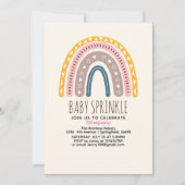 Lindo Arcoiris Boho Acuarela Multicolor 招待状 (正面)