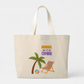 Lindo bolso, comodo y alegre ラージトートバッグ (裏面)