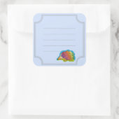 Lindo erizo multicolor スクエアシール (バッグ)