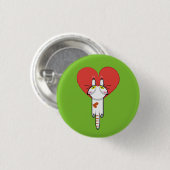 Lindo Gatito aferrado al amor. Gato, cat, kitten. 缶バッジ (正面&裏面)