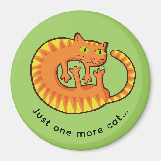 Lindo Gato, gato, gatito マグネット (正面)