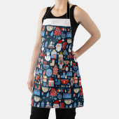 lindo patrón de Navidad エプロン (インサイチュ)