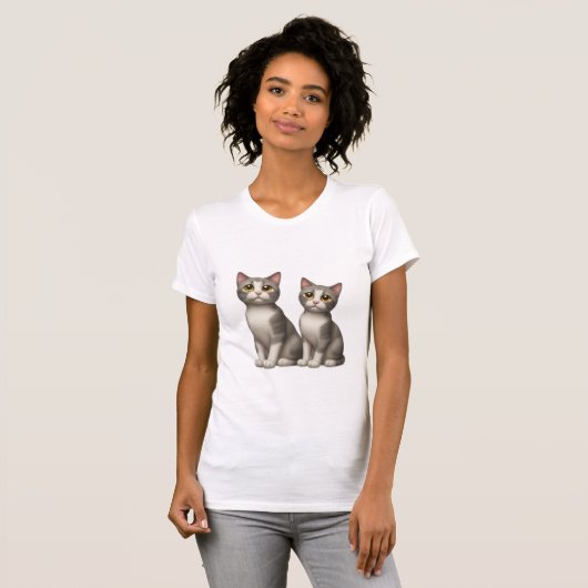 lindos gatos tシャツ (正面フル)