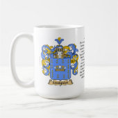 Lindquist、起源、意味および頂上 コーヒーマグカップ (左)