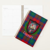 Lindsay Scottish Clan Tartan & Crest プランナー手帳 (ディスプレー)