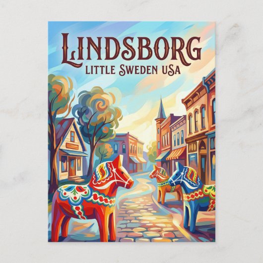 Lindsborg USA ポストカード (正面)