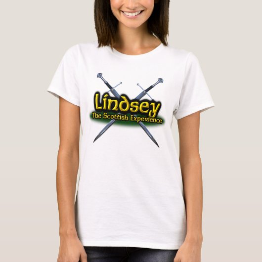 Lindsey The Scotish Experience Clan Lindsay Tシャツ (正面)