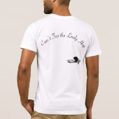 Lindyホツプを越えることができません! Tシャツ (裏面)