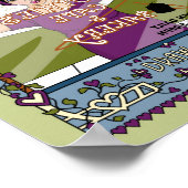 Line_A_8x10ポスターの描画 ポスター (角)